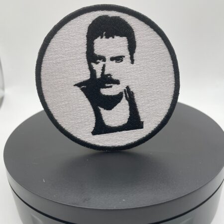 Freddie Mercury embroidered patch.
