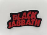 Black Sabbath embroidered patch.