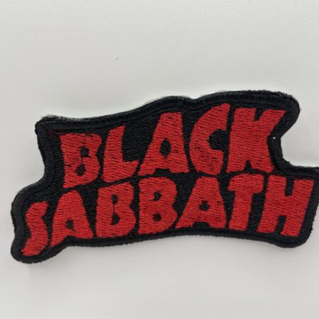 Black Sabbath embroidered patch.