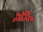 Black Sabbath embroidered patch.