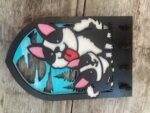 Keyholder, Huskies, colorful holder
