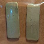 Introducing Our Elegant Sage Green Rectangle Earrings!
