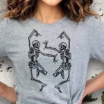 Dancing Skeletons Halloween T-Shirt