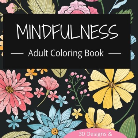 Mindfulness | Adult Coloring Book | Digital Downlaod