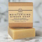Natural White Tea and Ginger Soaps Vegan Handcrafted - Min Qty 3