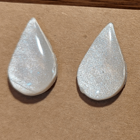 Iridescent Teardrop Earrings
