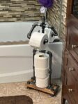 Robbie the toilet paper stand butler - toilet paper stand - toilet roll butler
