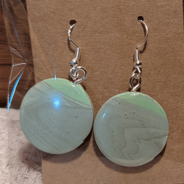 Stunning Round Dangle Earrings