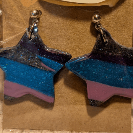 Shine Bright with Every Step – Starry Night Earrings
