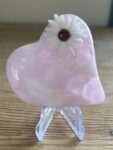 Medium glass pocket heart (swish)