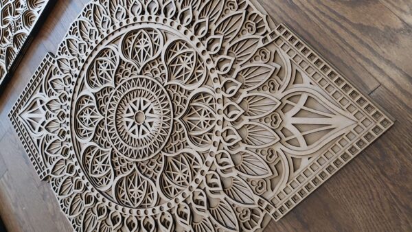 Boho Wall Design Masterpiece 24"x24"