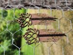 Boho Lotus Wooden & Beaded Fringe Earrings