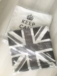 Keep Calm and Carry On Pillow GREY