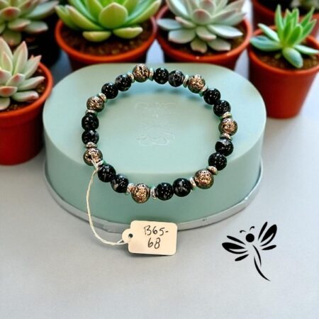 6568 BEADED BRACELET 6.5"