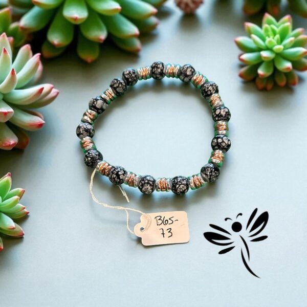 6573 BEADED BRACELET 6.5"