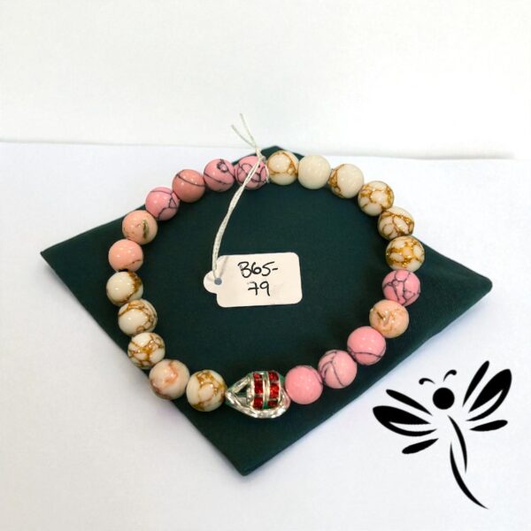 6579 BEADED BRACELET 6.5"