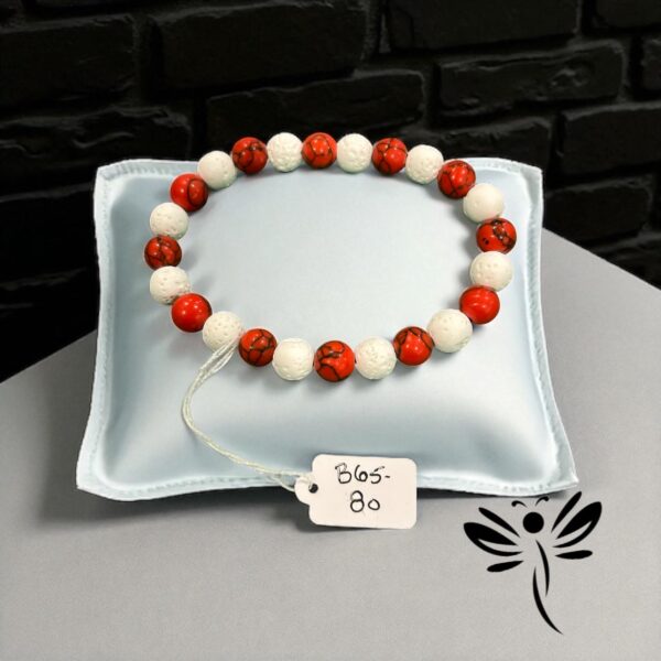 6580 BEADED BRACELET 6.5"