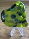 Medium glass pocket heart (swish)