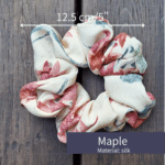 Kimono Scrunchie made of Japanese Vintage Kimono Fabric Hair Accessory antique kimono silk repurposed kimono remake upcycling
