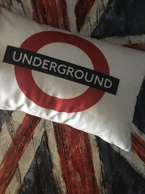 Underground Pillow 12x20