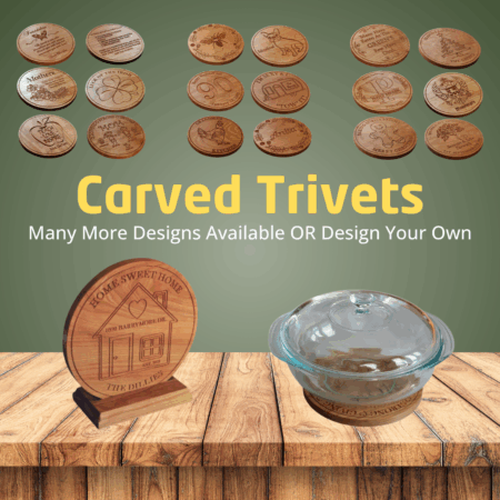 Carved Trivets(3)