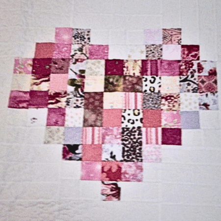 Heart quilt