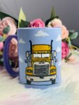 Handpainted Truck Mug