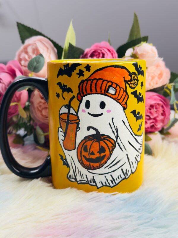Handpainted Halloween Mug