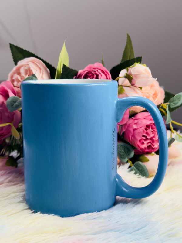 Handpainted Social Media Girl Mug