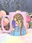 Handpainted Coffee Mug for Photoholic