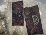 Fabric Clutch with bead design