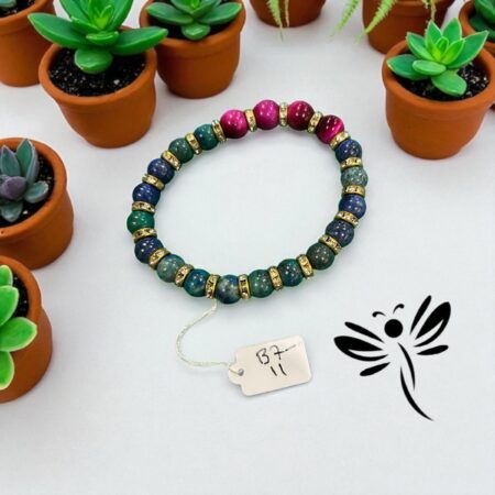 711 BEADED BRACELET 7”