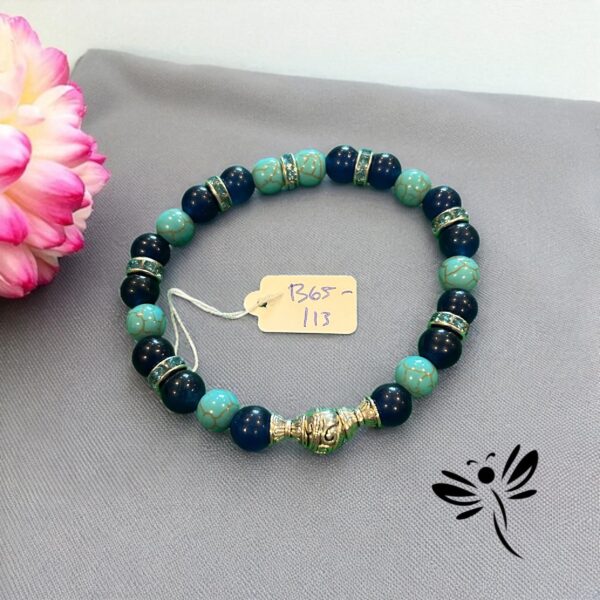 65113 BEADED BRACELET 6.5" DIAMETER