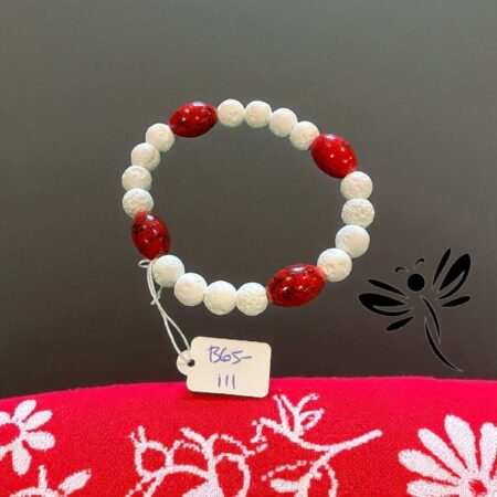 65111 BEADED BRACELET 6.5" DIAMETER