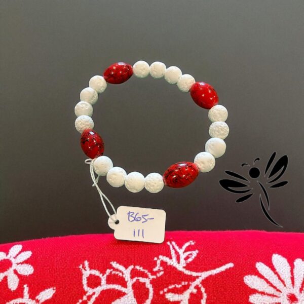 65111 BEADED BRACELET 6.5" DIAMETER