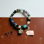 65116 BEADED BRACELET 6.5"