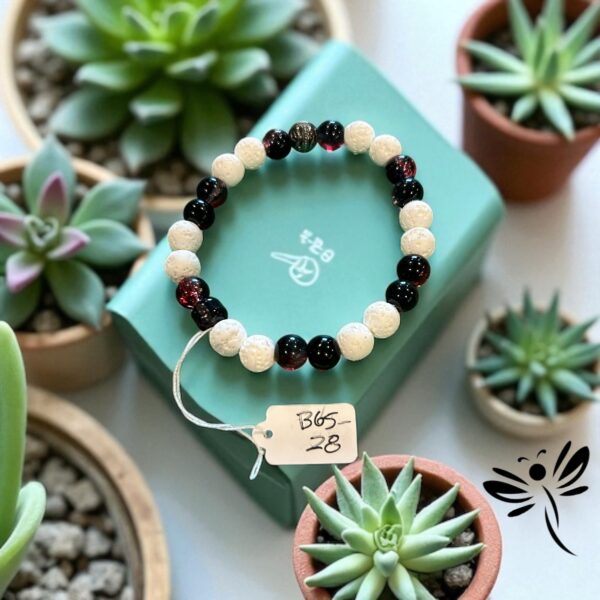 6528 BEADED BRACELET 6.5"