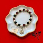 6572 BEADED BRACELET 6.5"