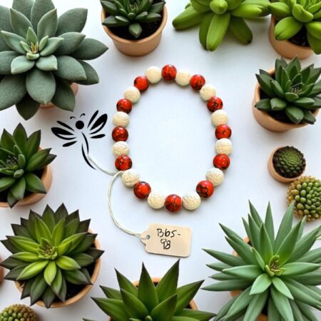 6598 BEADED BRACELET 6.5"