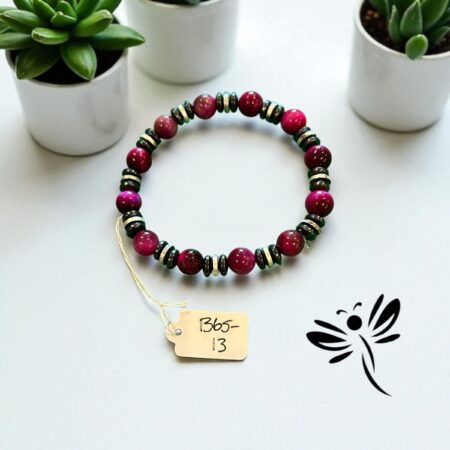6513 BEADED BRACELET 6.5"