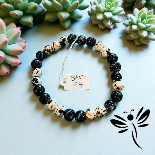 6524 BEADED BRACELET 6.5" DIAMETER
