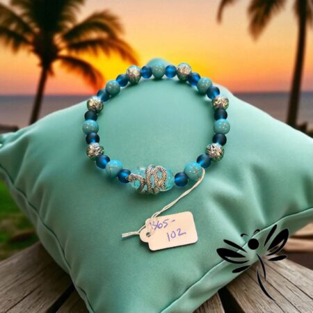 65102 BEADED BRACELET 6.5" DIAMETER