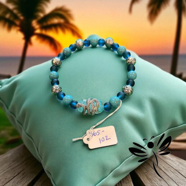 65102 BEADED BRACELET 6.5" DIAMETER