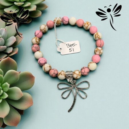 6551 BEADED BRACELET 6.5"