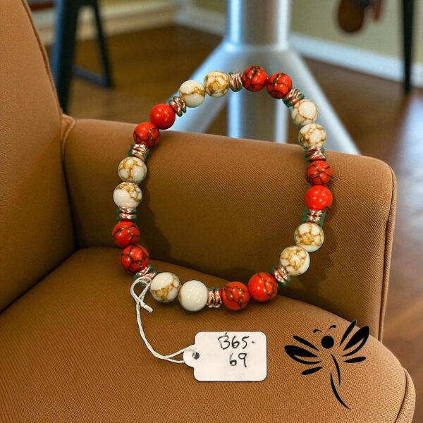 6569 BEADED BRACELET 6.5" DIAMETER