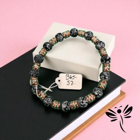 6557 BEADED BRACELET 6.5" DIAMETER