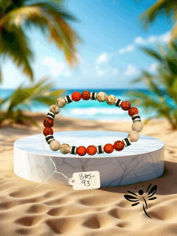 6593 BEADED BRACELET 6.5" DIAMETER