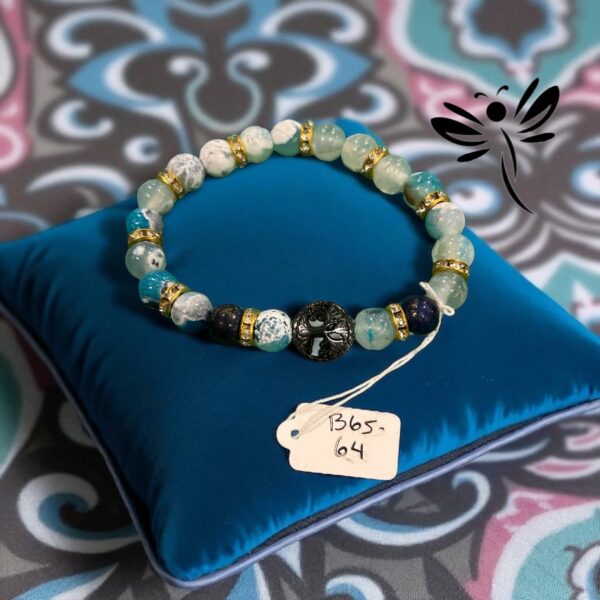6564 BEADED BRACELET 6.5" DIAMETER
