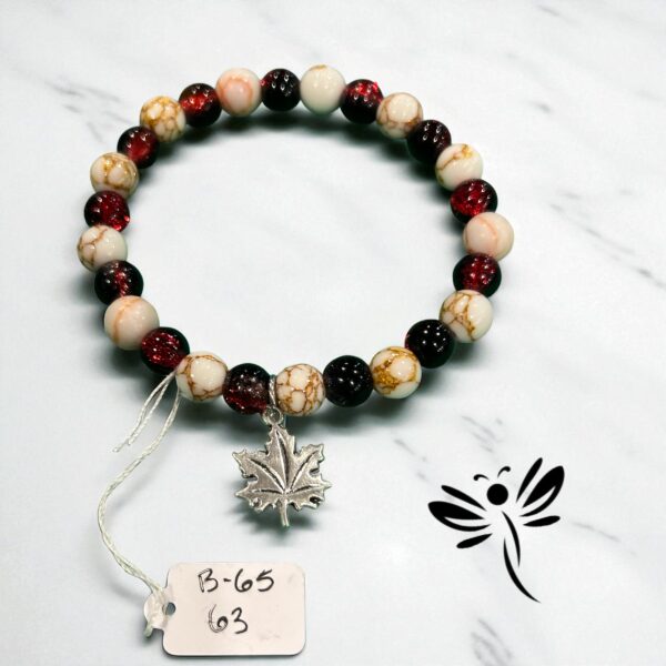 6563 BEADED BRACELET 6.5" DIAMETER