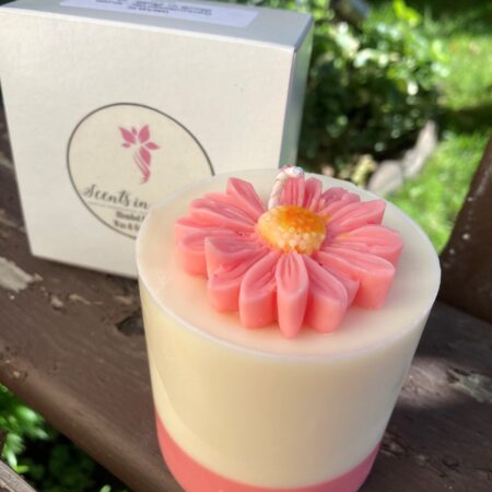 Pillar Pink Margarita by Scents in Fields